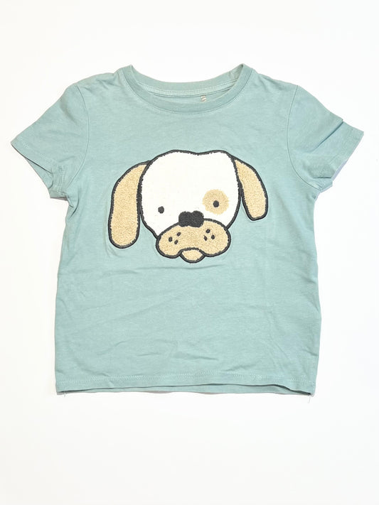 Green pup tee - Size 3