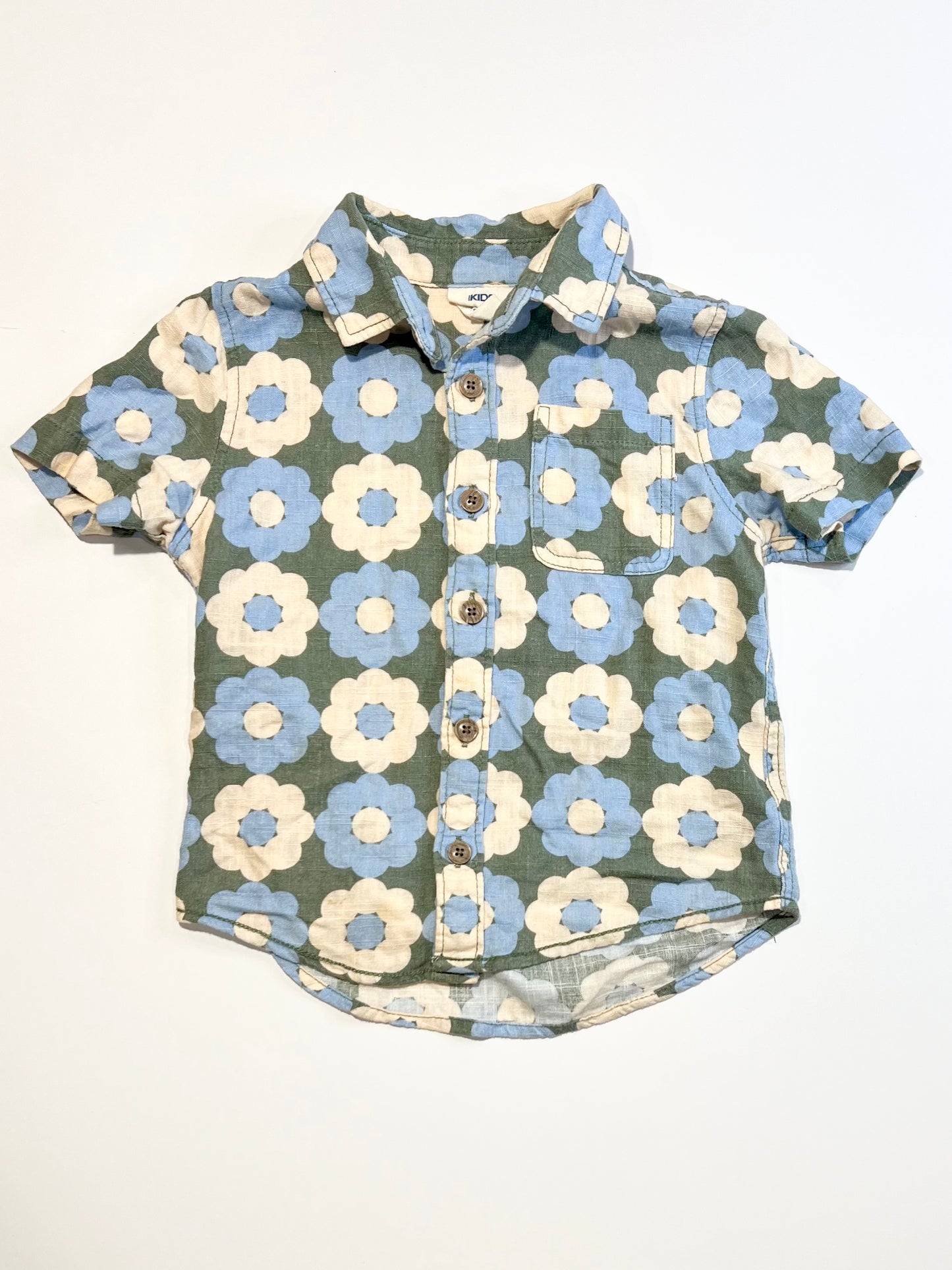 Woven floral shirt - Size 4