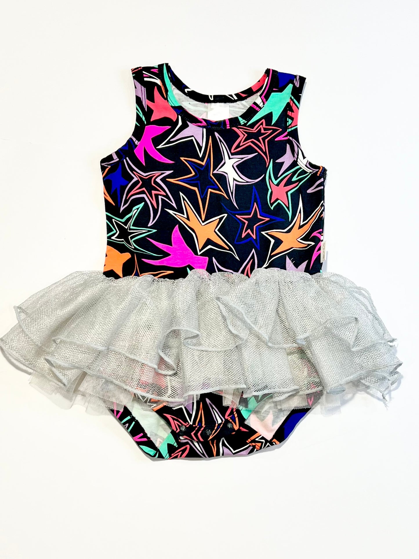 Stars tutu bodysuit - Size 2