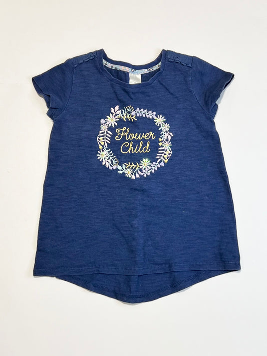 Sequined embroidered tee - Size 5