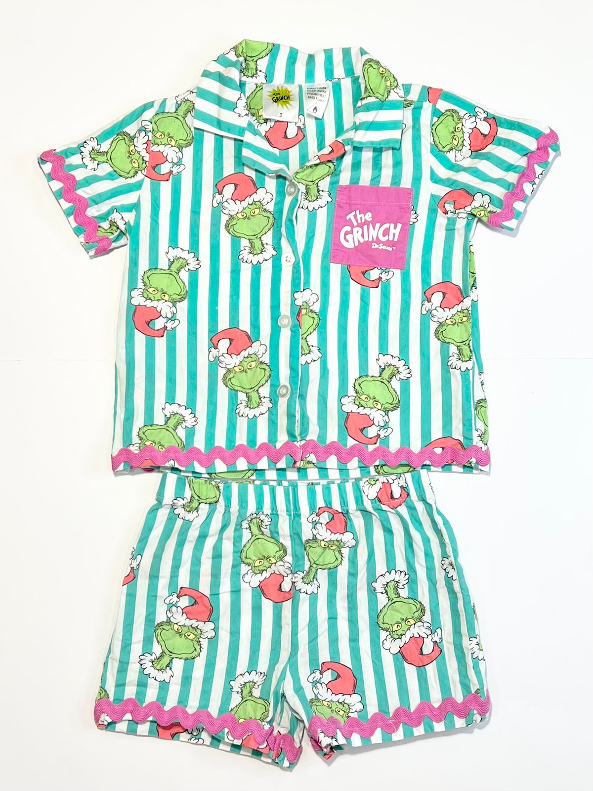 The Grinch pyjamas - Size 3