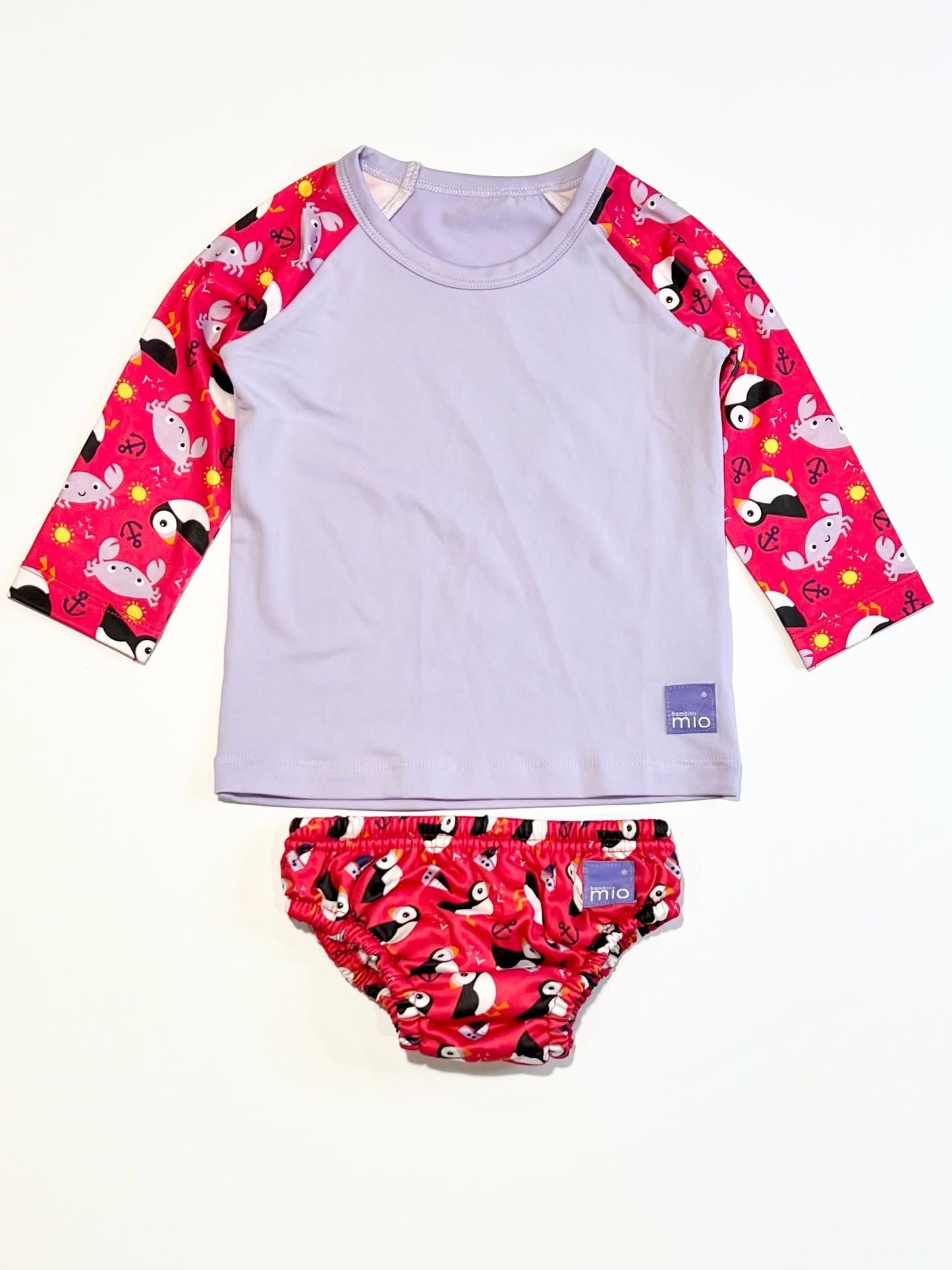Puffins and crabs swim set - Size 1-2