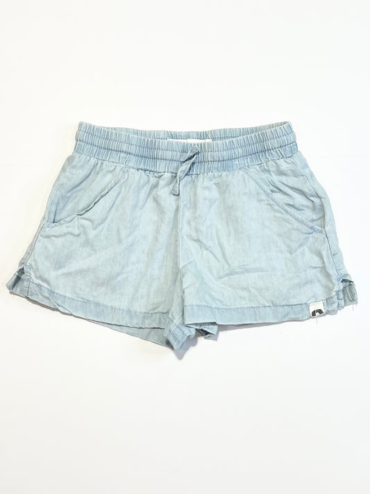 Blue cotton shorts - Size 3