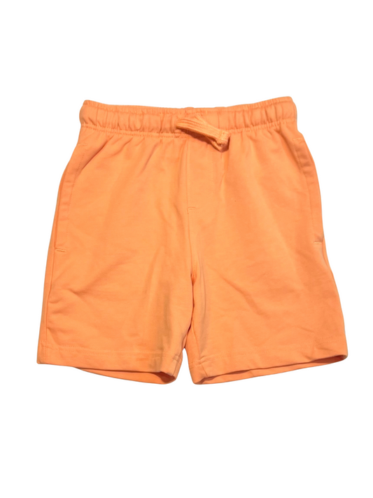 Orange sweat shorts - Size 5-6