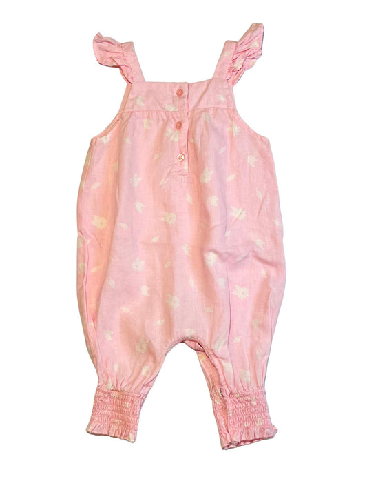 Pink woven jumpsuit - Size 0