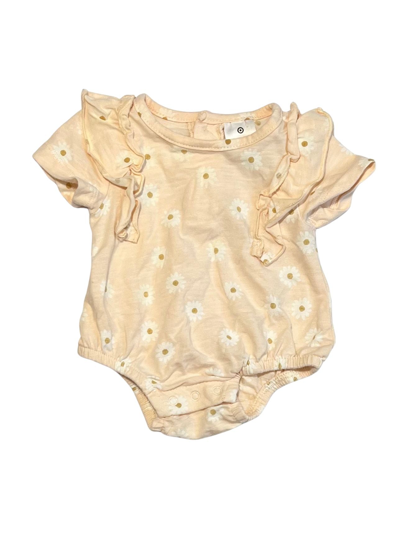 Floral ruffle bubblesuit - Size 0000