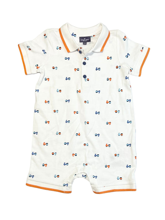 Vespa polo romper - Size 2