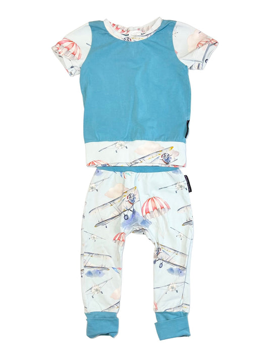 In the skies jersey set - Size 1-3 years