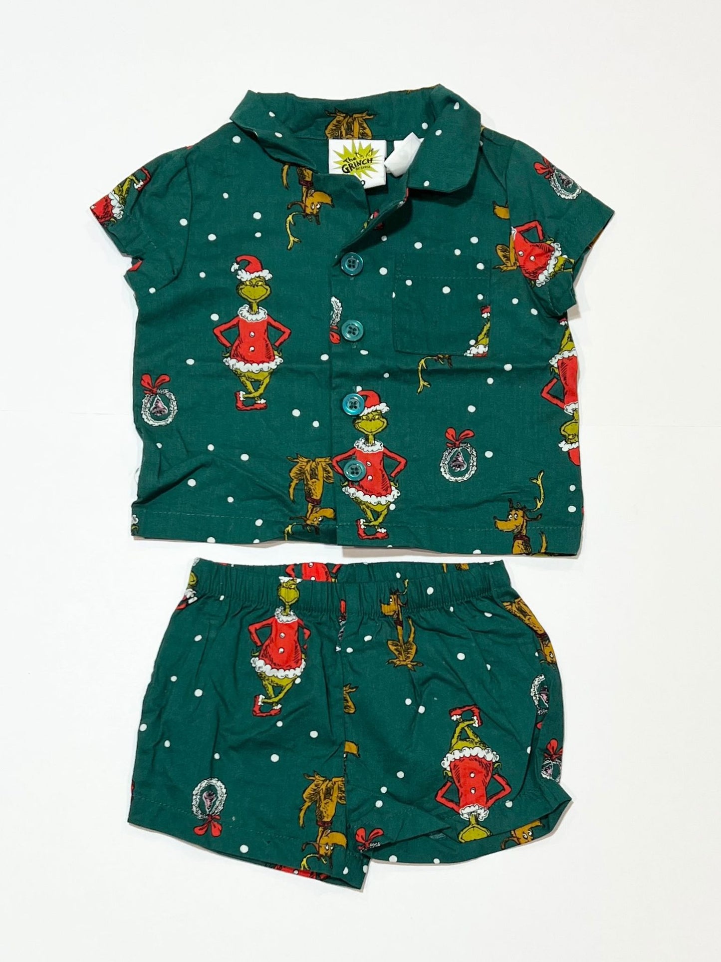 The Grinch pyjamas - Size 00