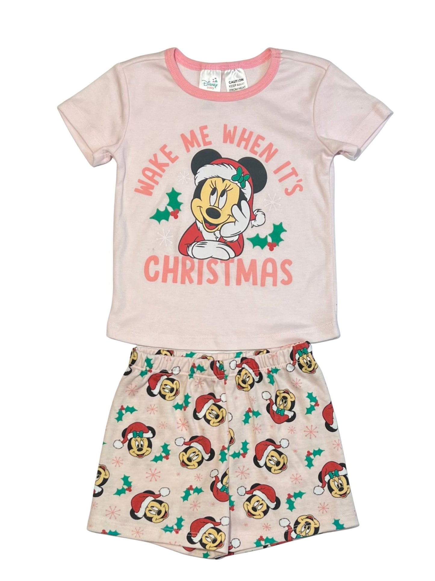 Christmas Minnie pyjamas brand new - Size 1