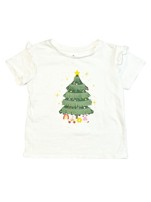 Christmas tree tee - Size 4