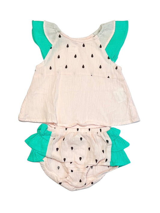 Watermelon muslin set - Size 000