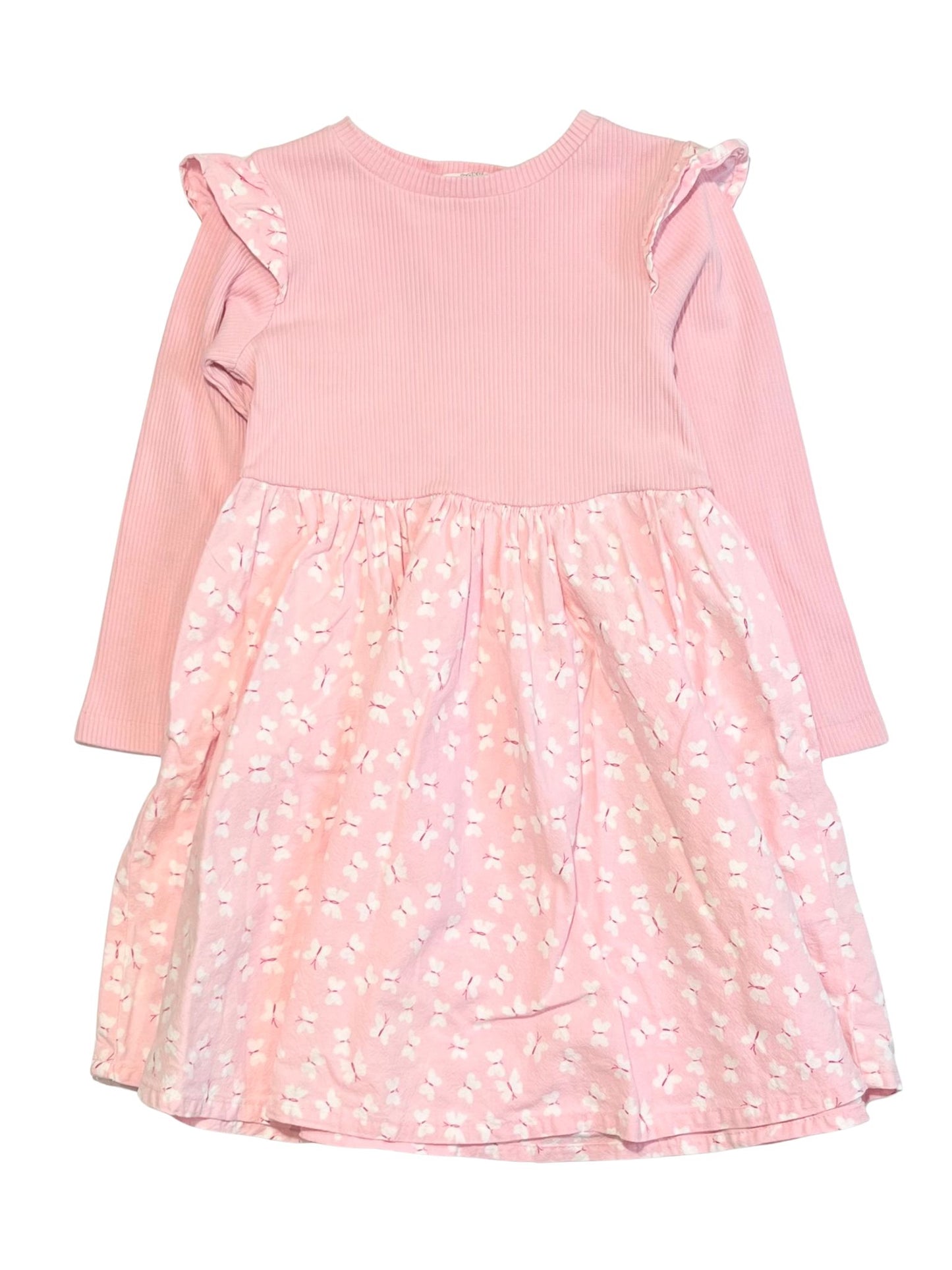 Ribbed butterfly dress - Size 4