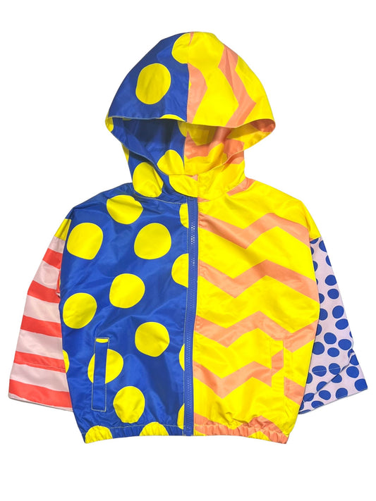 Colourful raincoat - Size 2-4