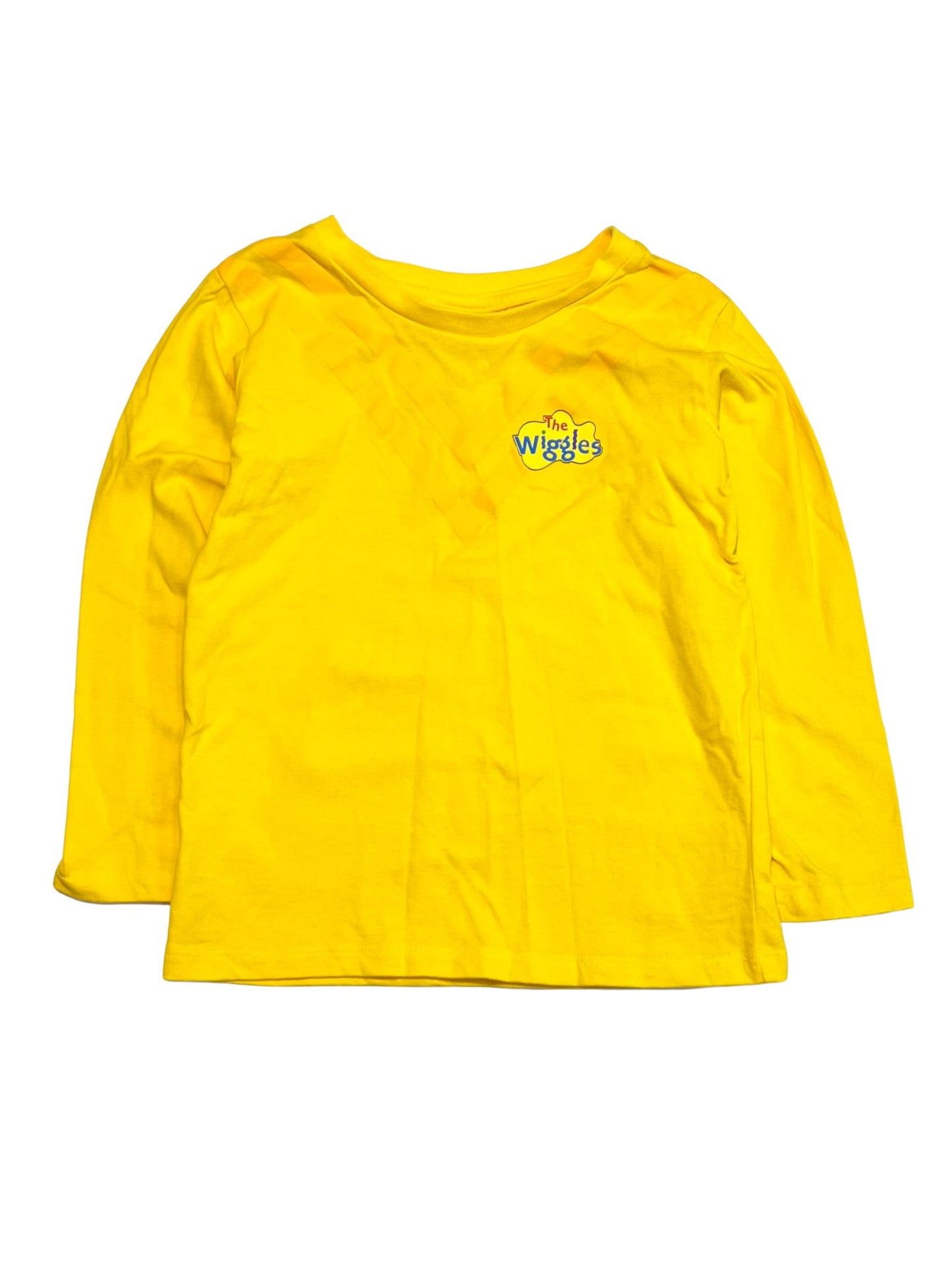 Yellow Wiggles top - Size 3