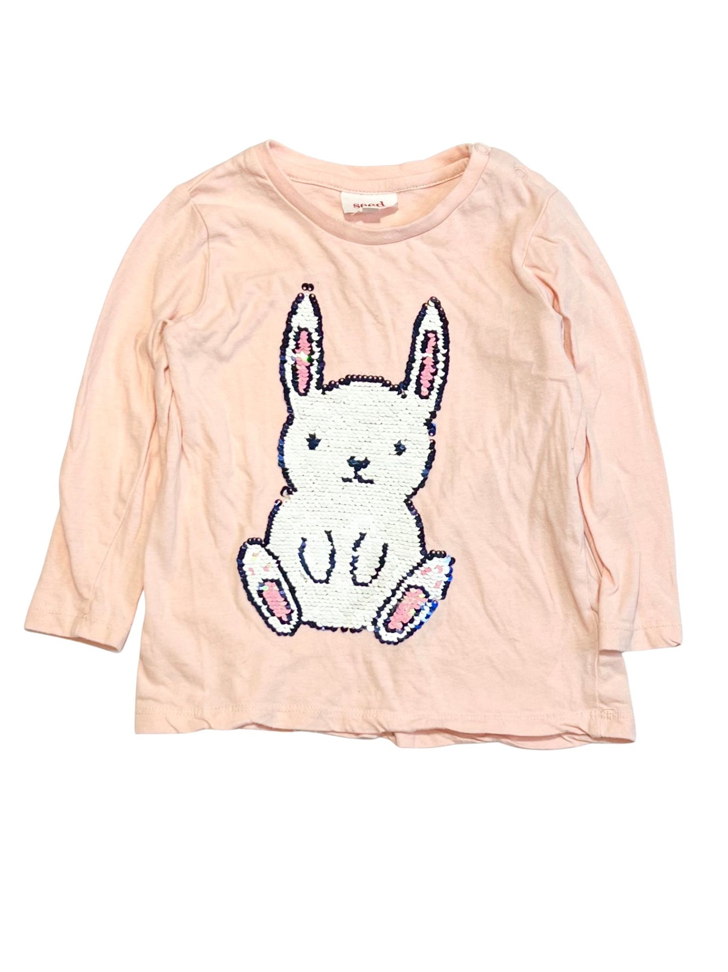 Sequined bunny top - Size 2