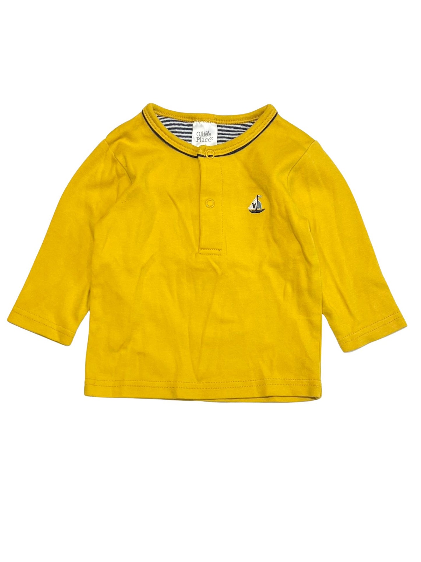 Yellow sailboat top - Size 00