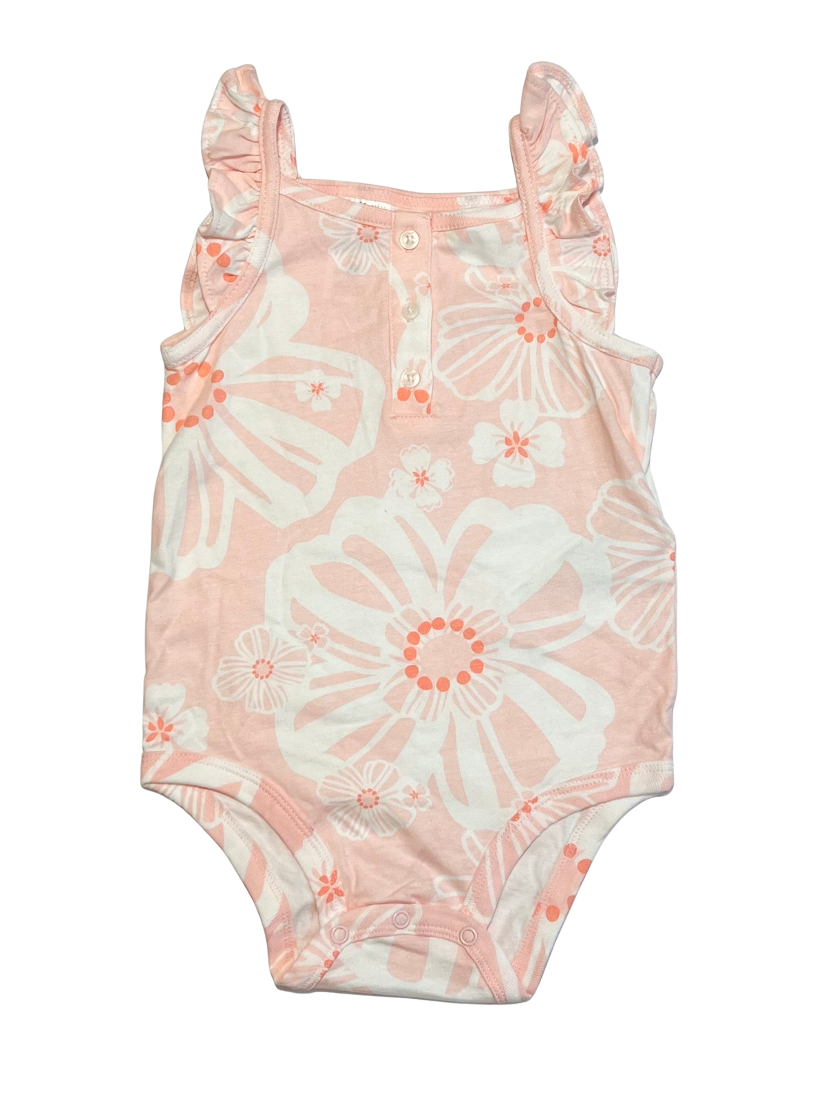 Pink ruffle bodysuit - Size 2