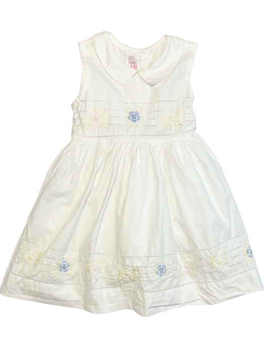 Embroidered floral dress - Size 2