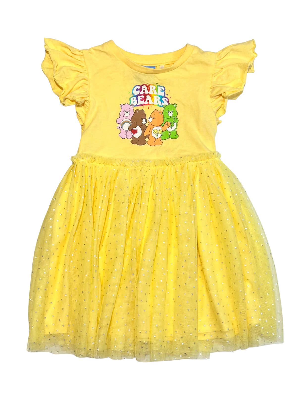 Yellow tulle dress - Size 3