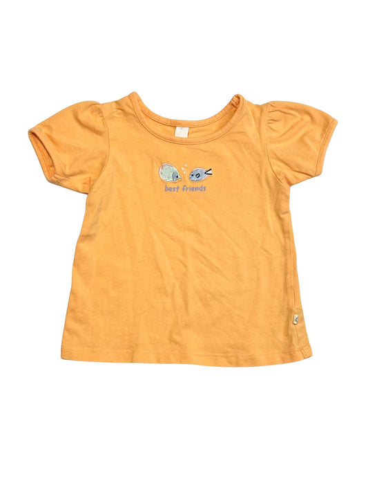 Orange fishy tee - Size 0