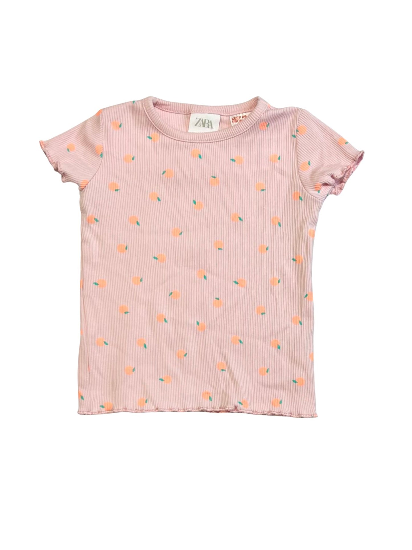 Ribbed fruity tee - Size 9-12 months