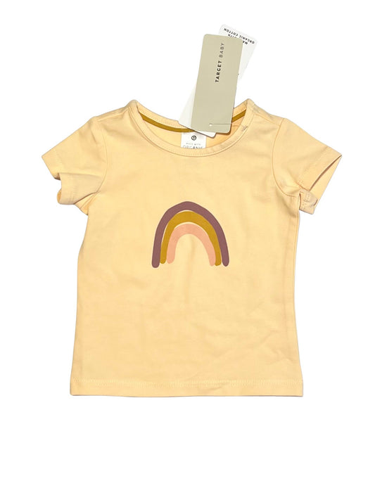 Rainbow tee brand new - Size 000