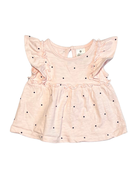 Spotty ruffle tee - Size 000
