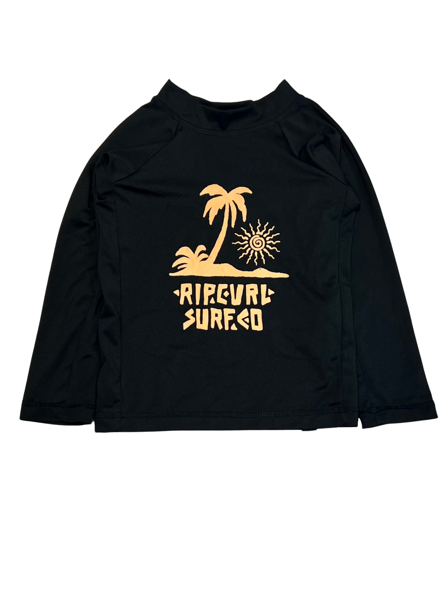 Black palm rashie - Size 1-2