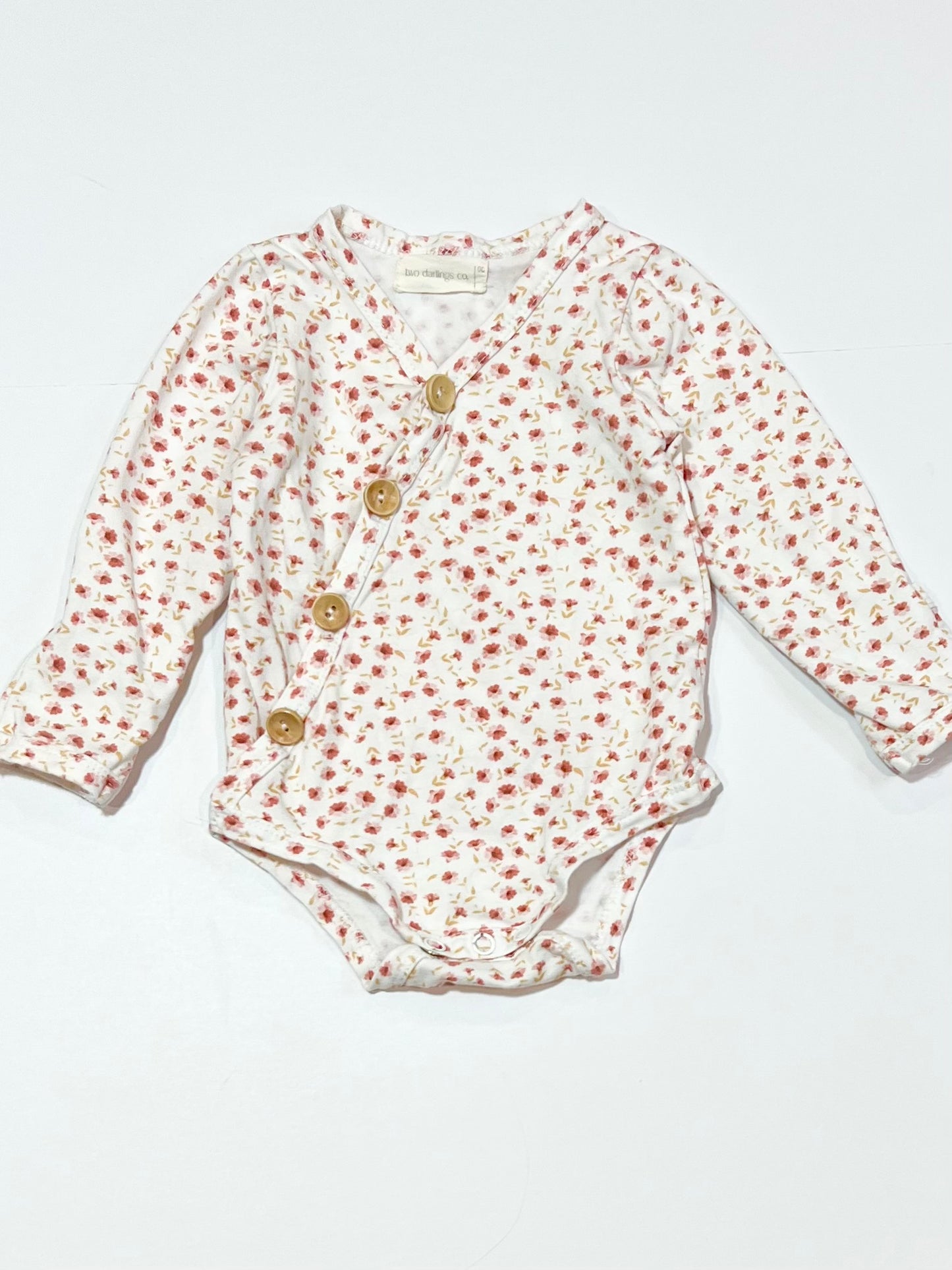 Floral button bodysuit - Size 00
