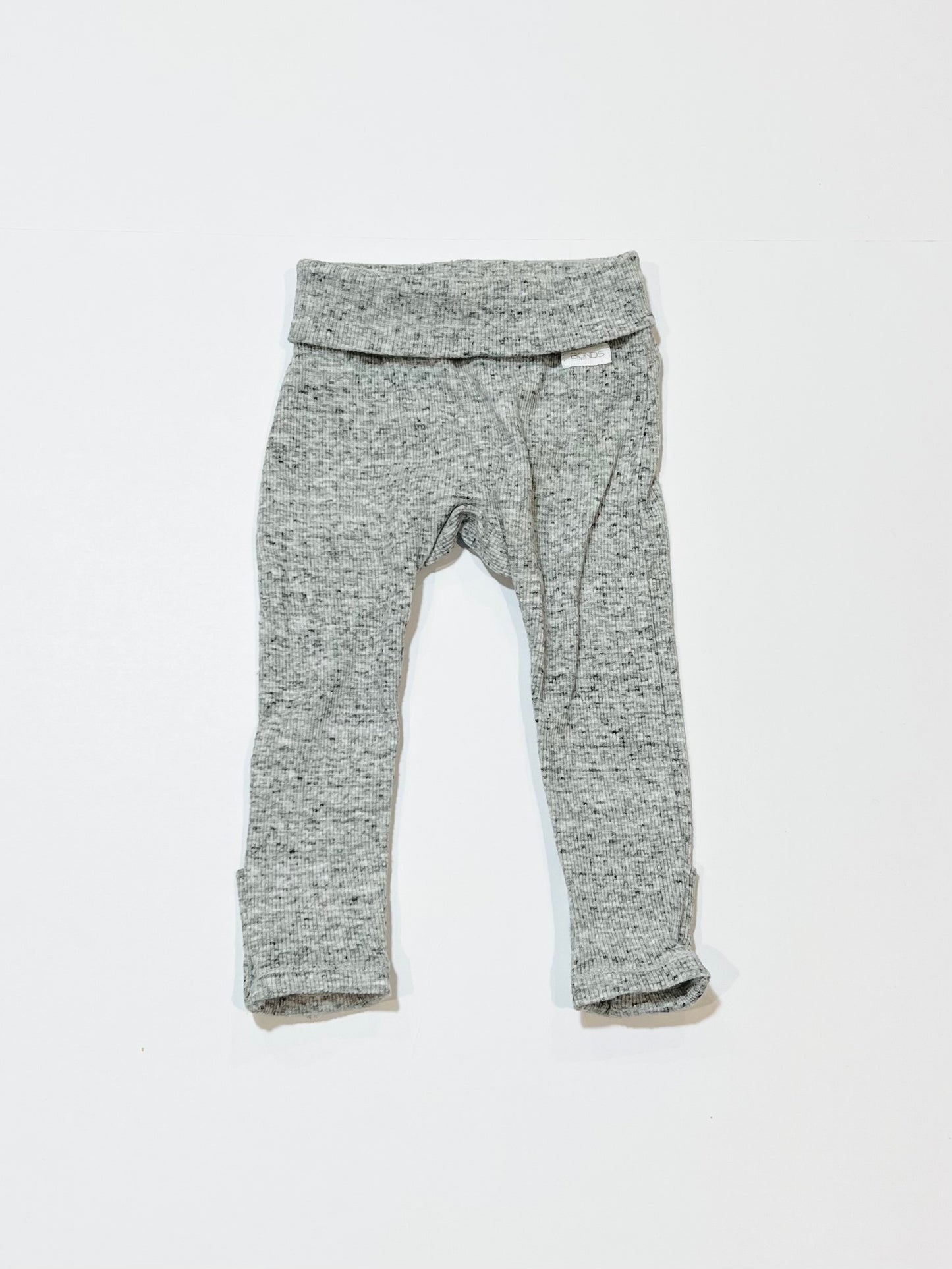 Grey ribbed pants - Size 0000