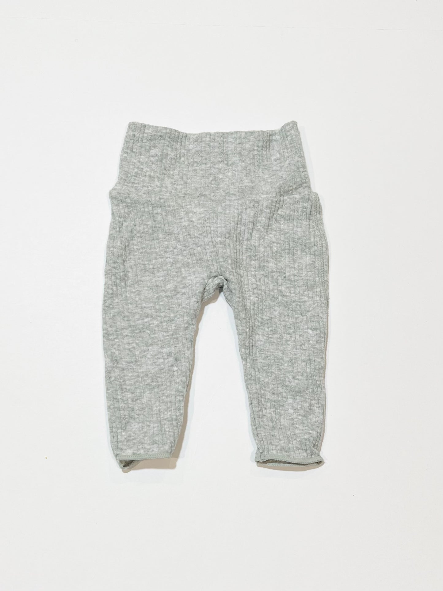 Grey ribbed pants - Size 0000