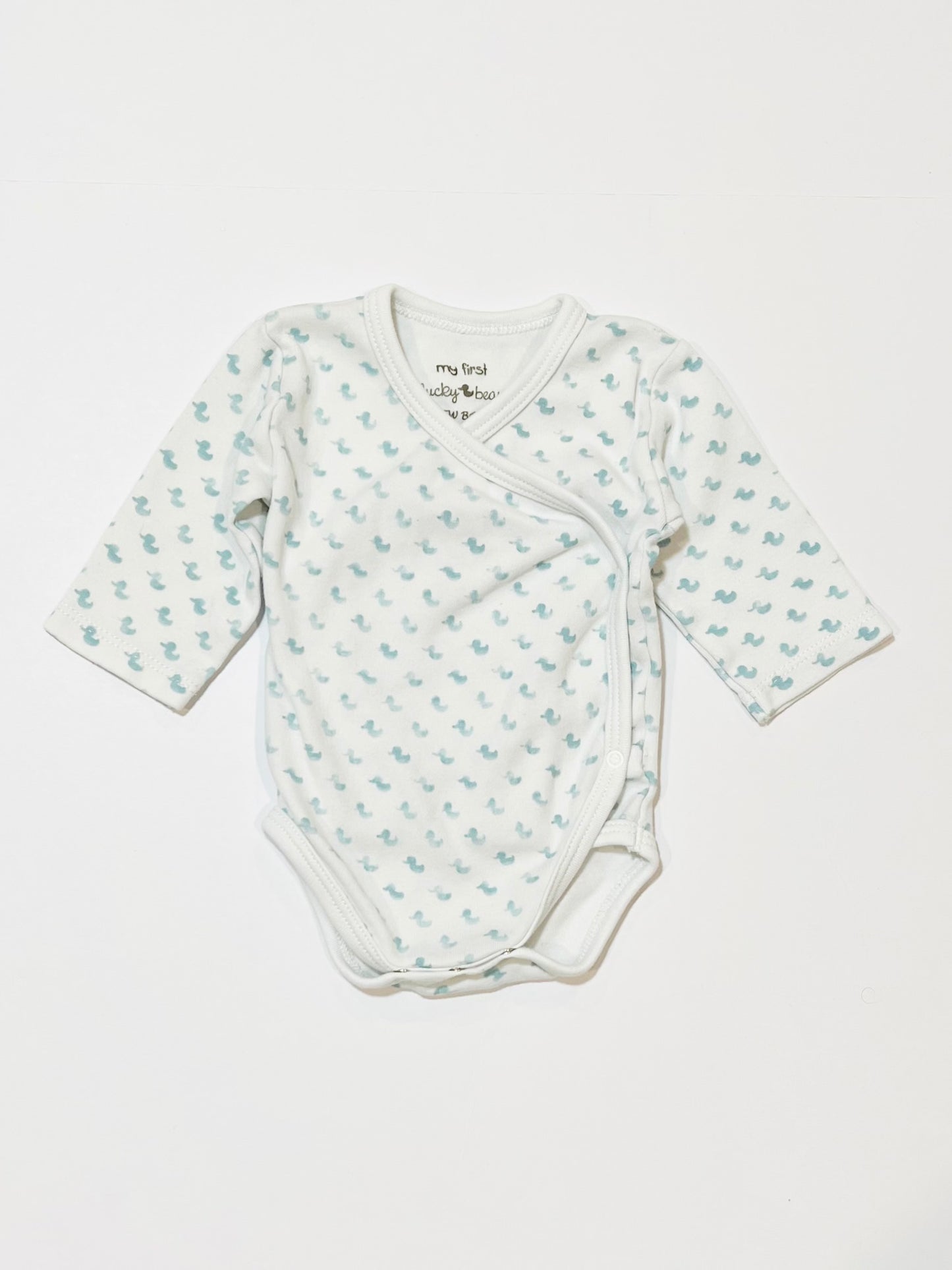 Blue ducky bodysuit - Size 0000