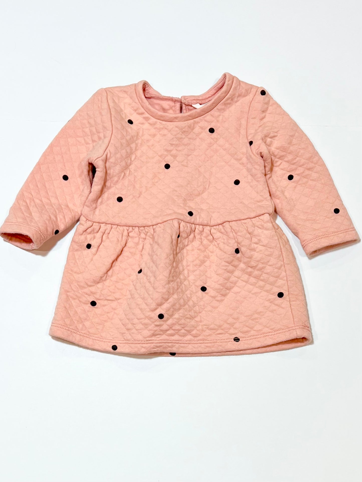 Pink quilted dress - Size 00