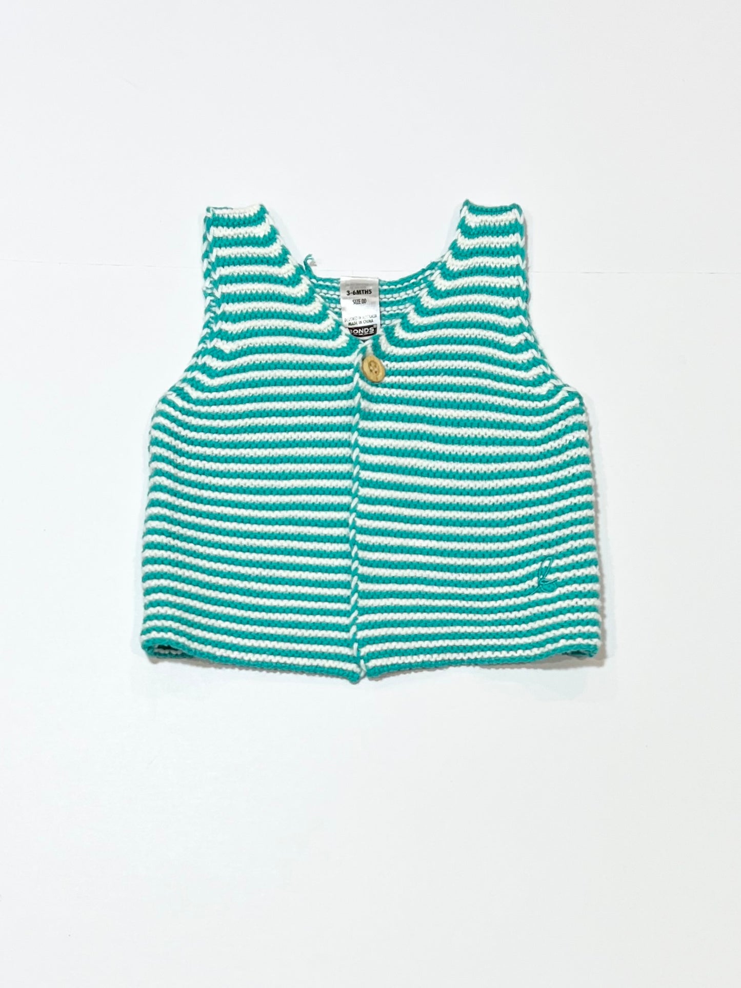 Striped knit vest - Size 00