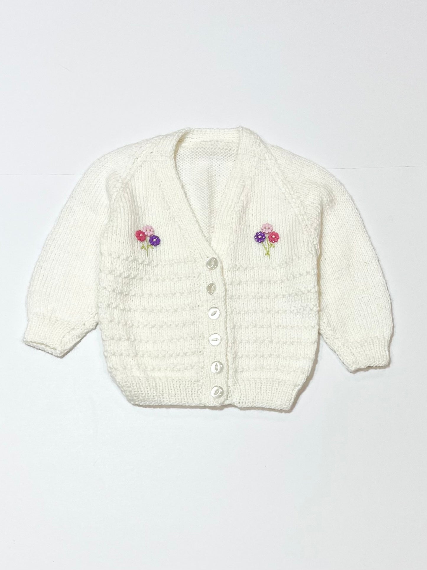 White buttons cardigan - Size 00