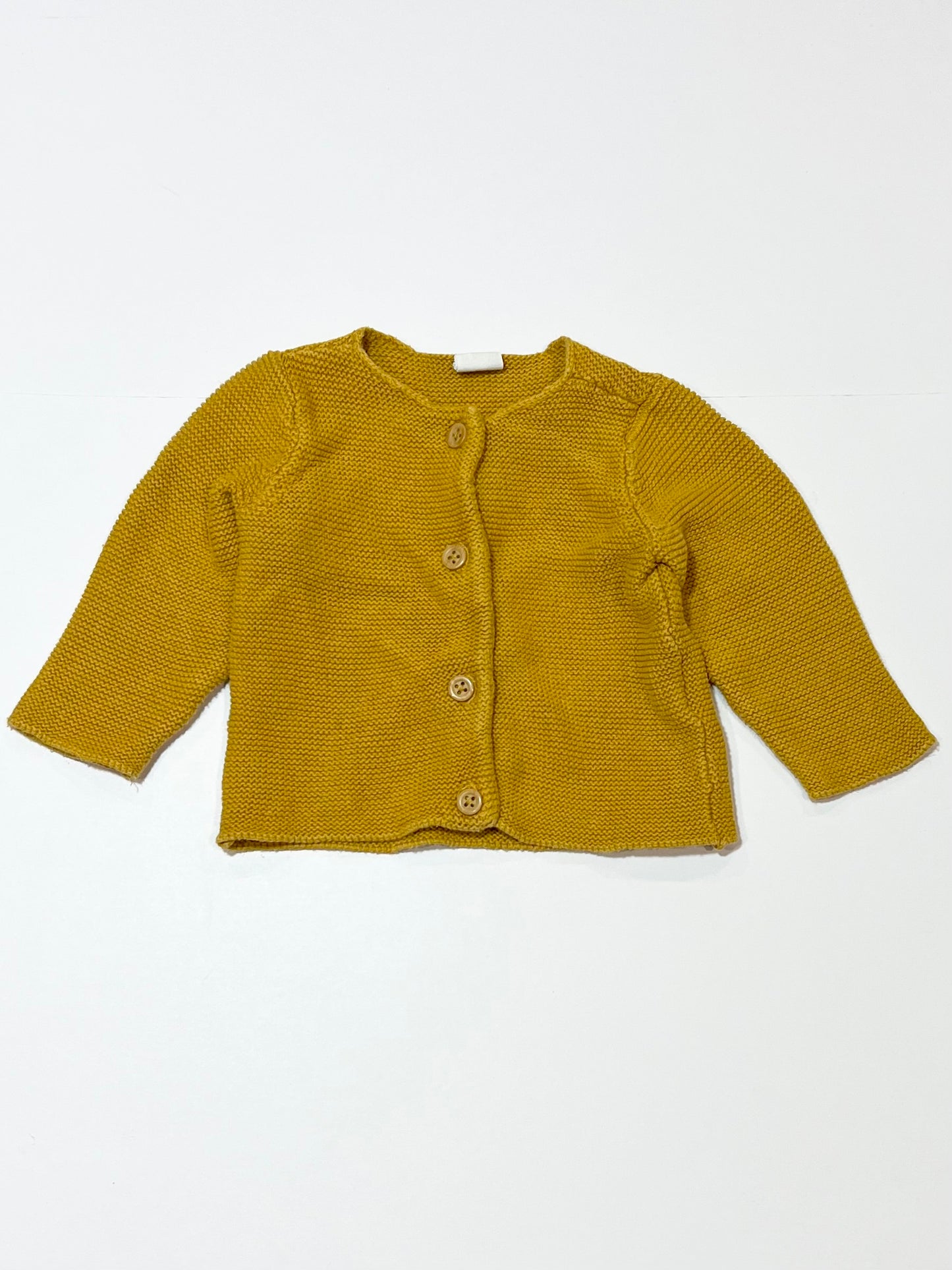 Mustard cardigan - Size 00