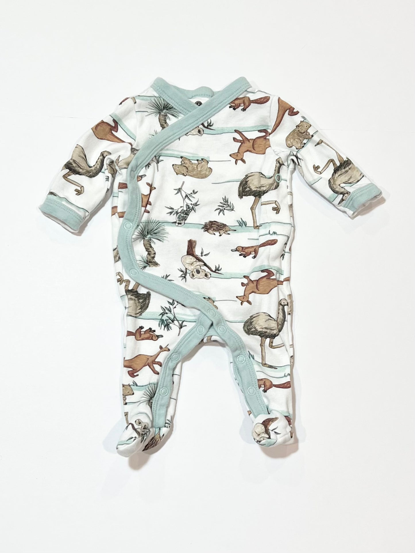 Aussie animals onesie - Size 0000