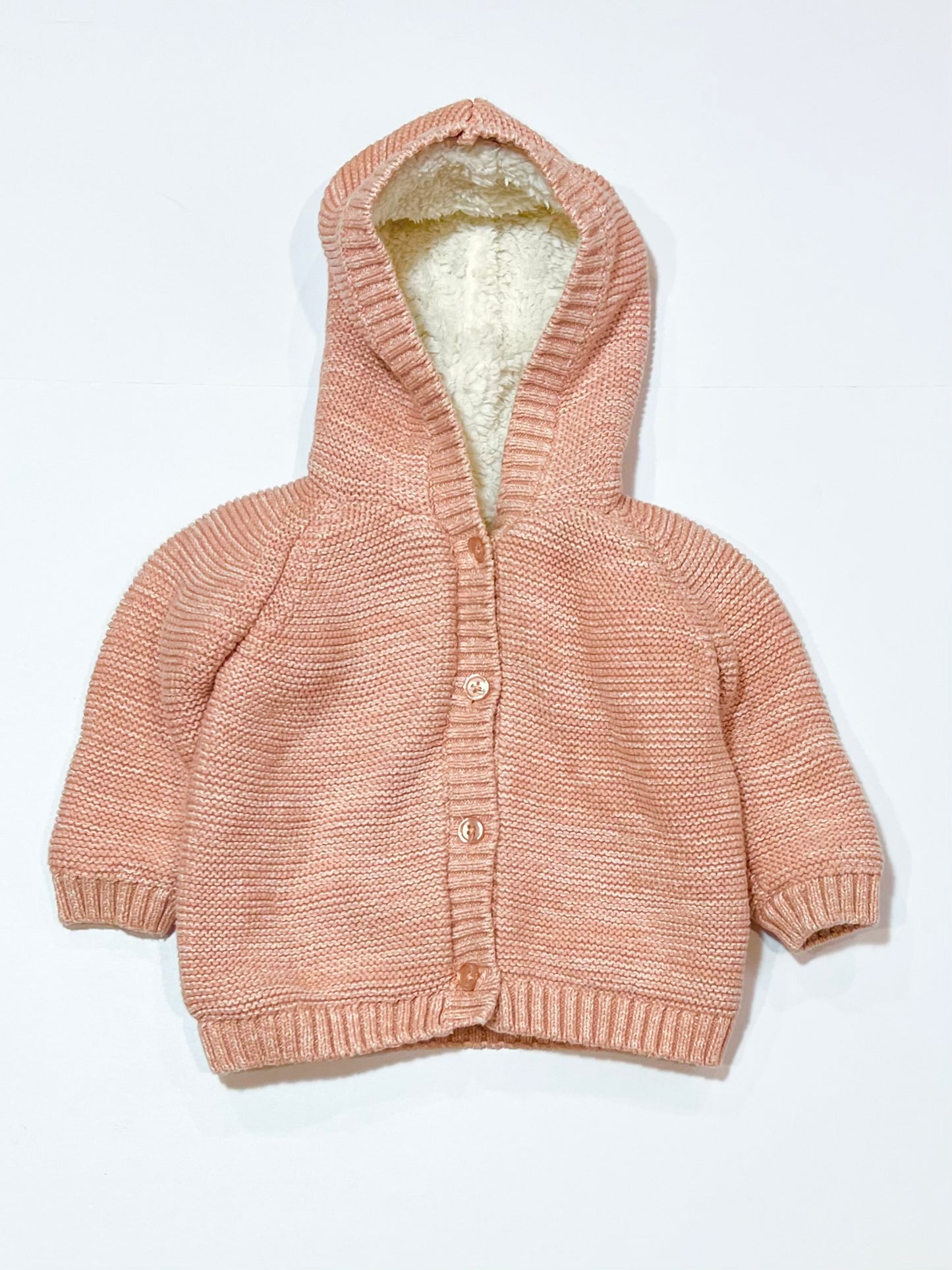 Pink knit jacket - Size 00