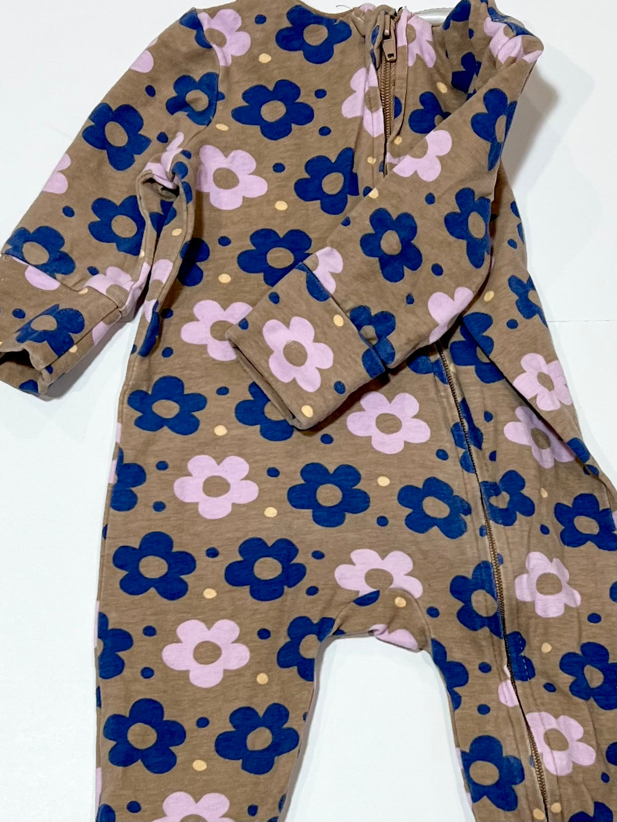 Floral zip onesie - Size 00