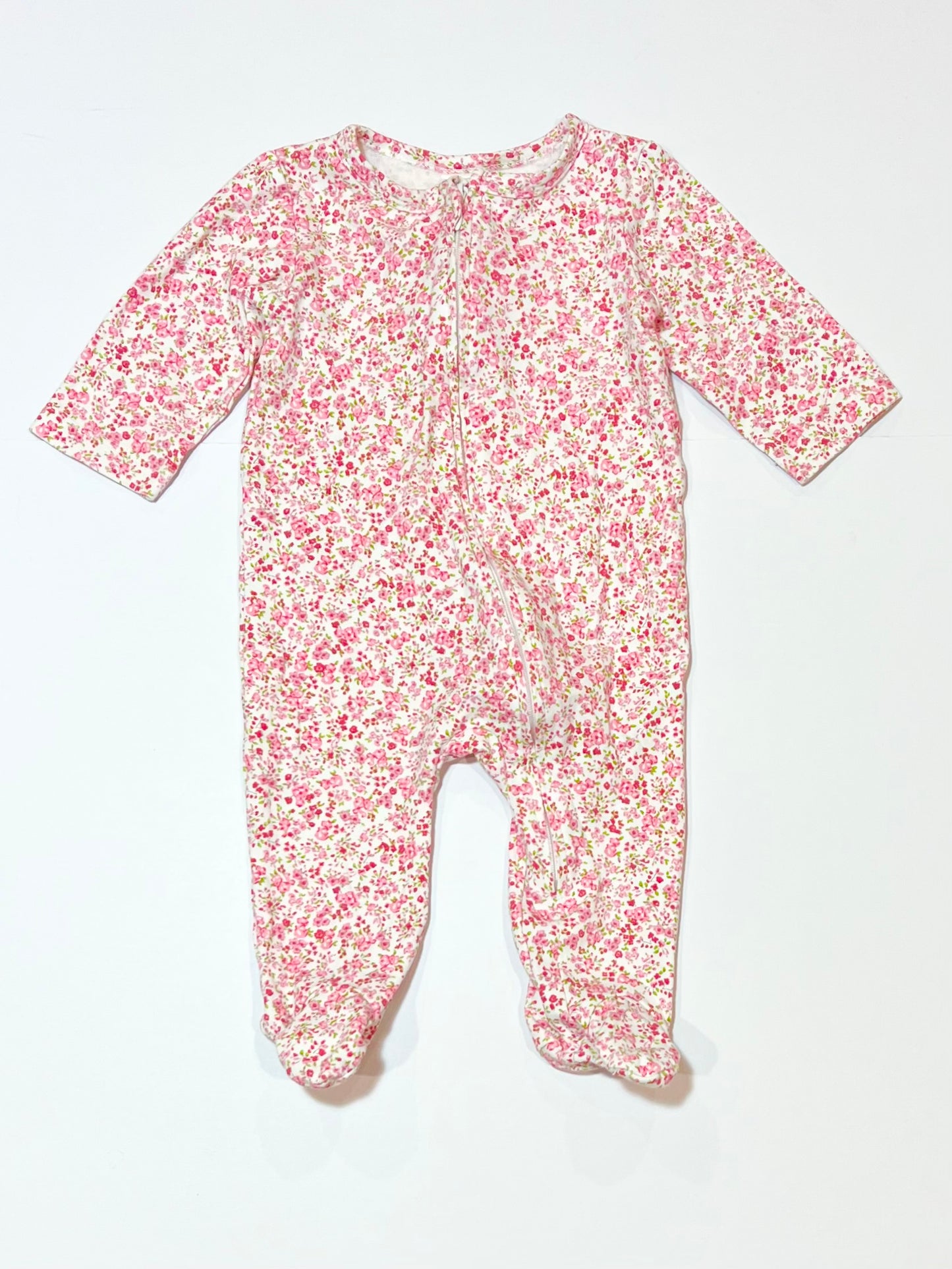 Floral zip onesie - Size 00