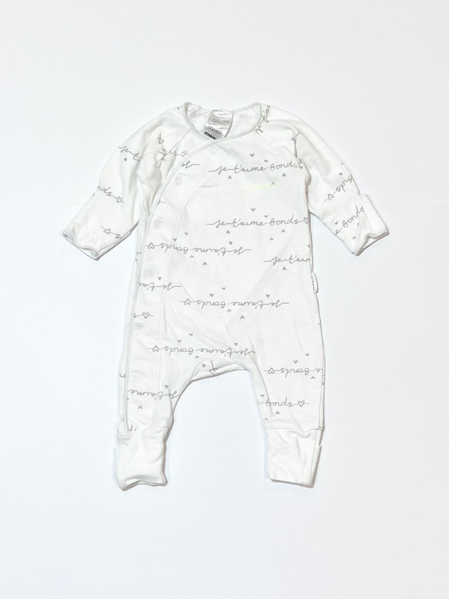 White Cosysuit - Size 0000