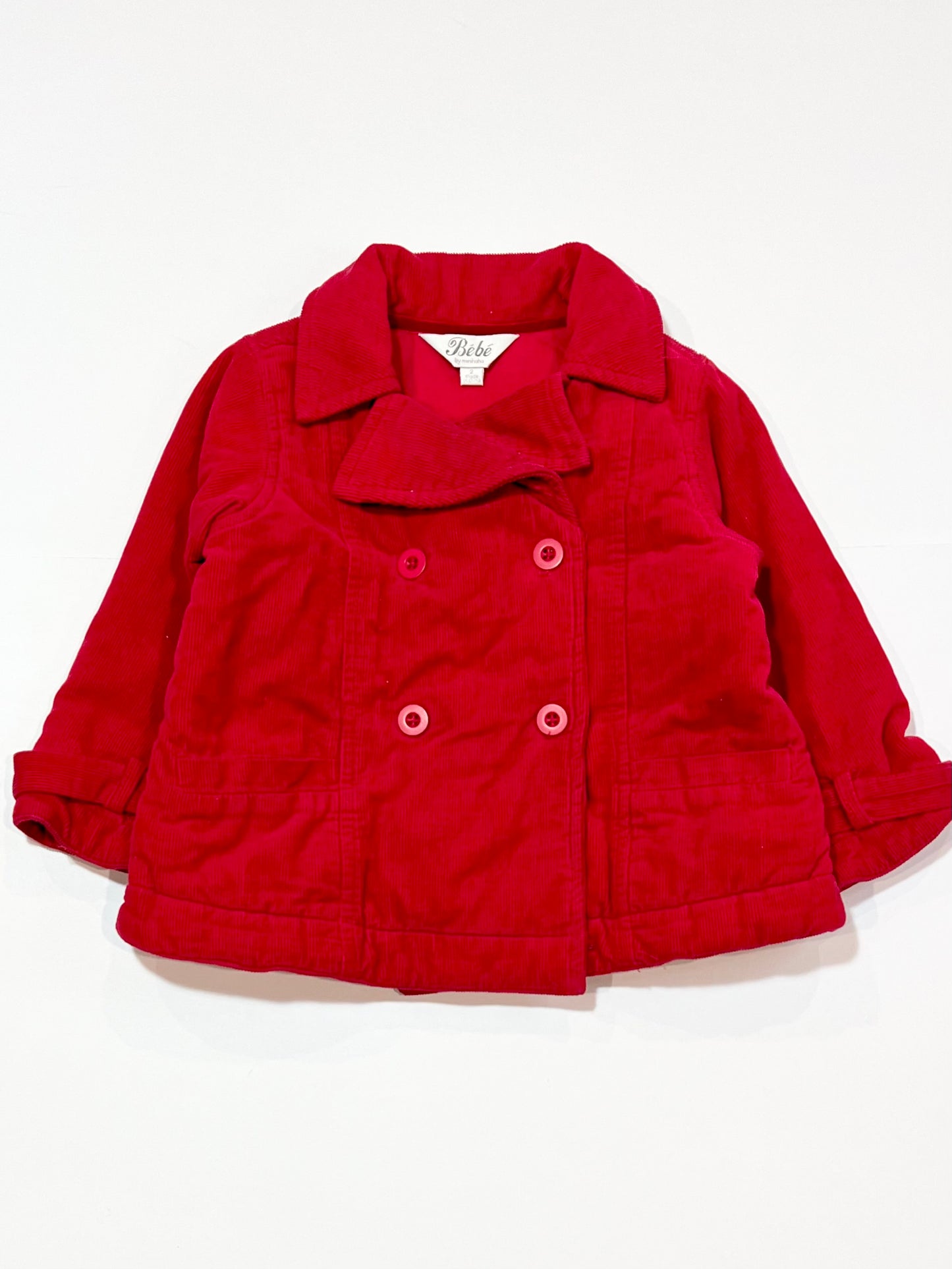 Padded corduroy jacket - Size 2