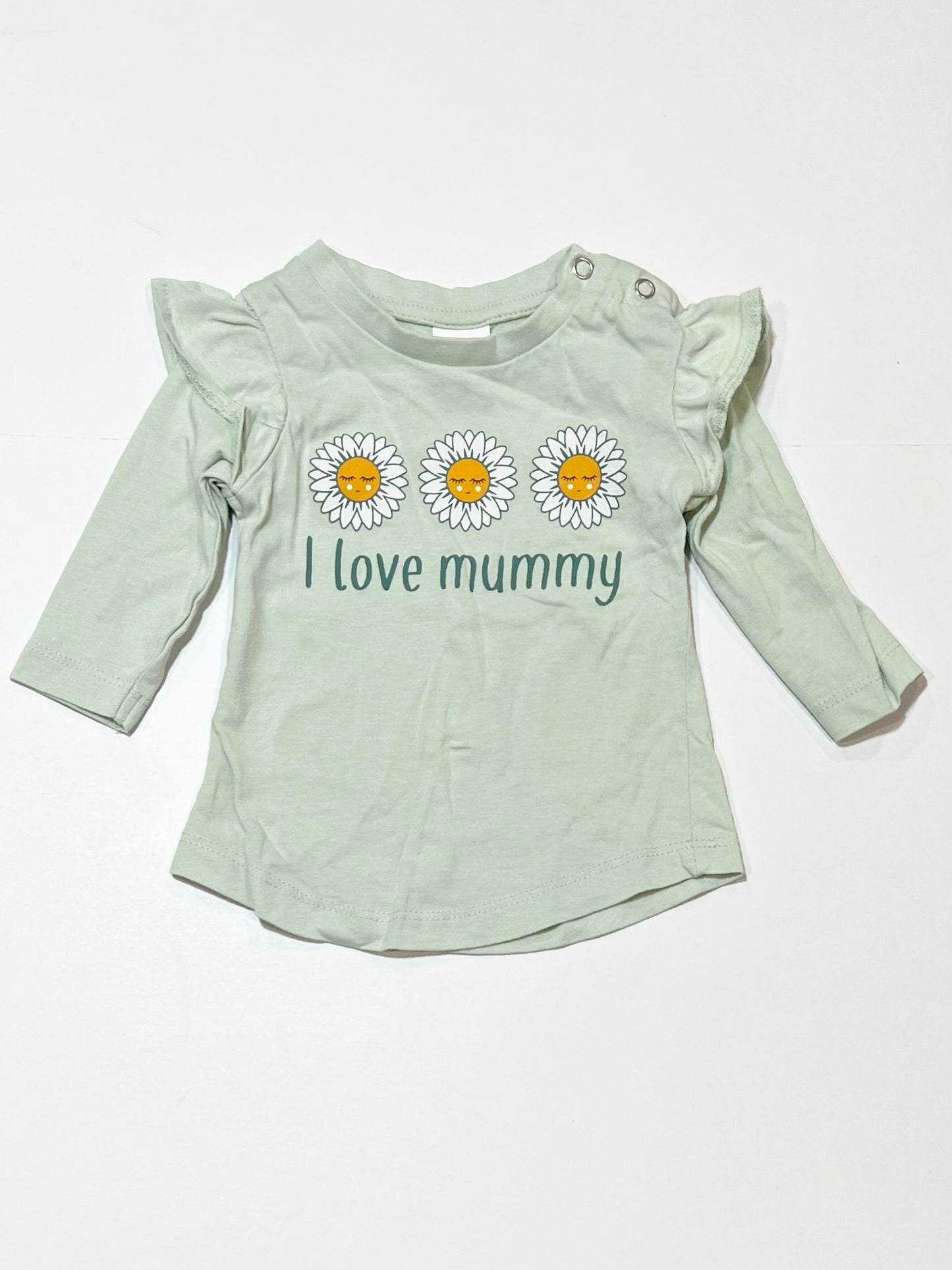 I love mummy top - Size 000