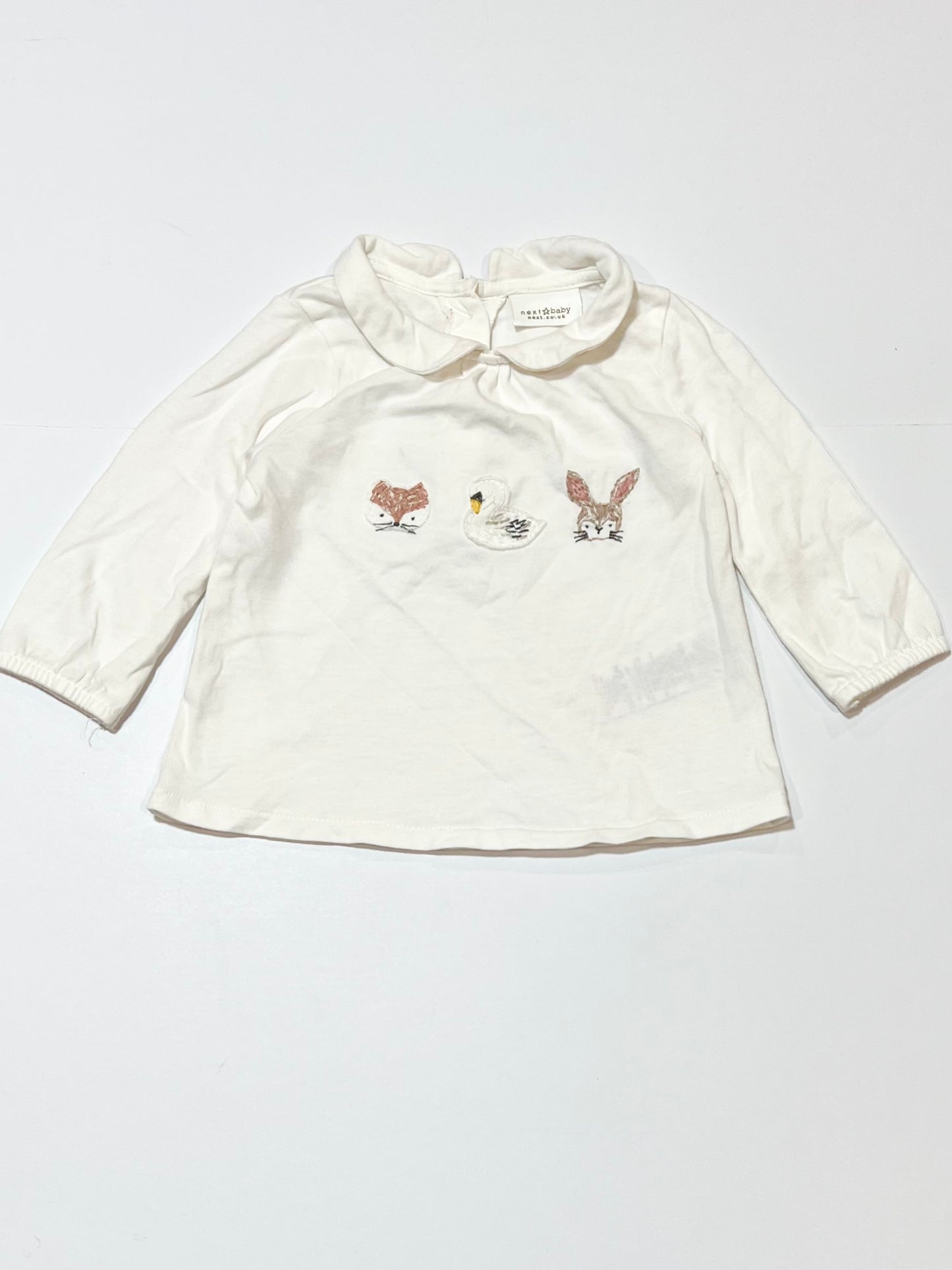 White collared top - Size 000