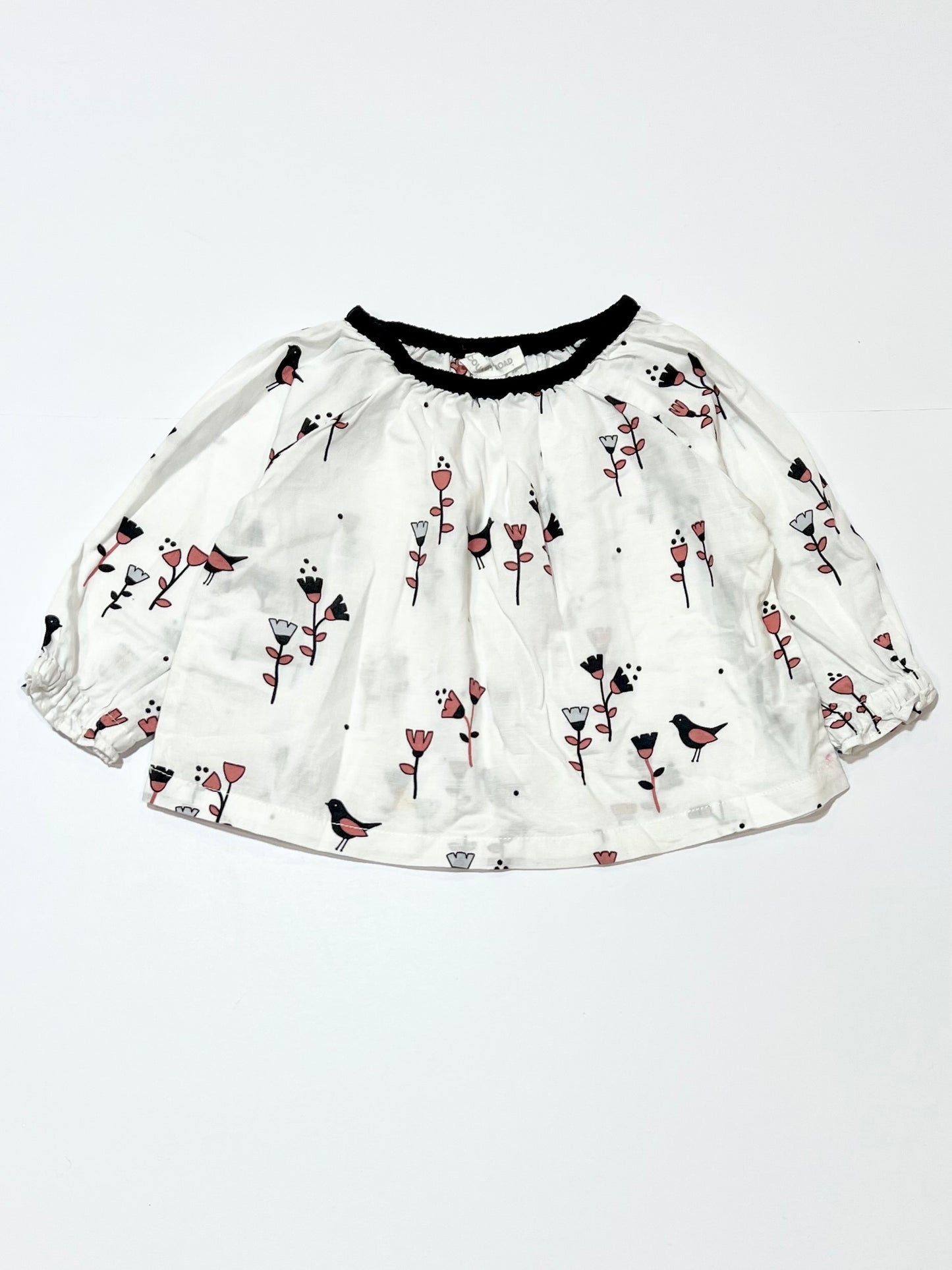 Cotton floral top - Size 000