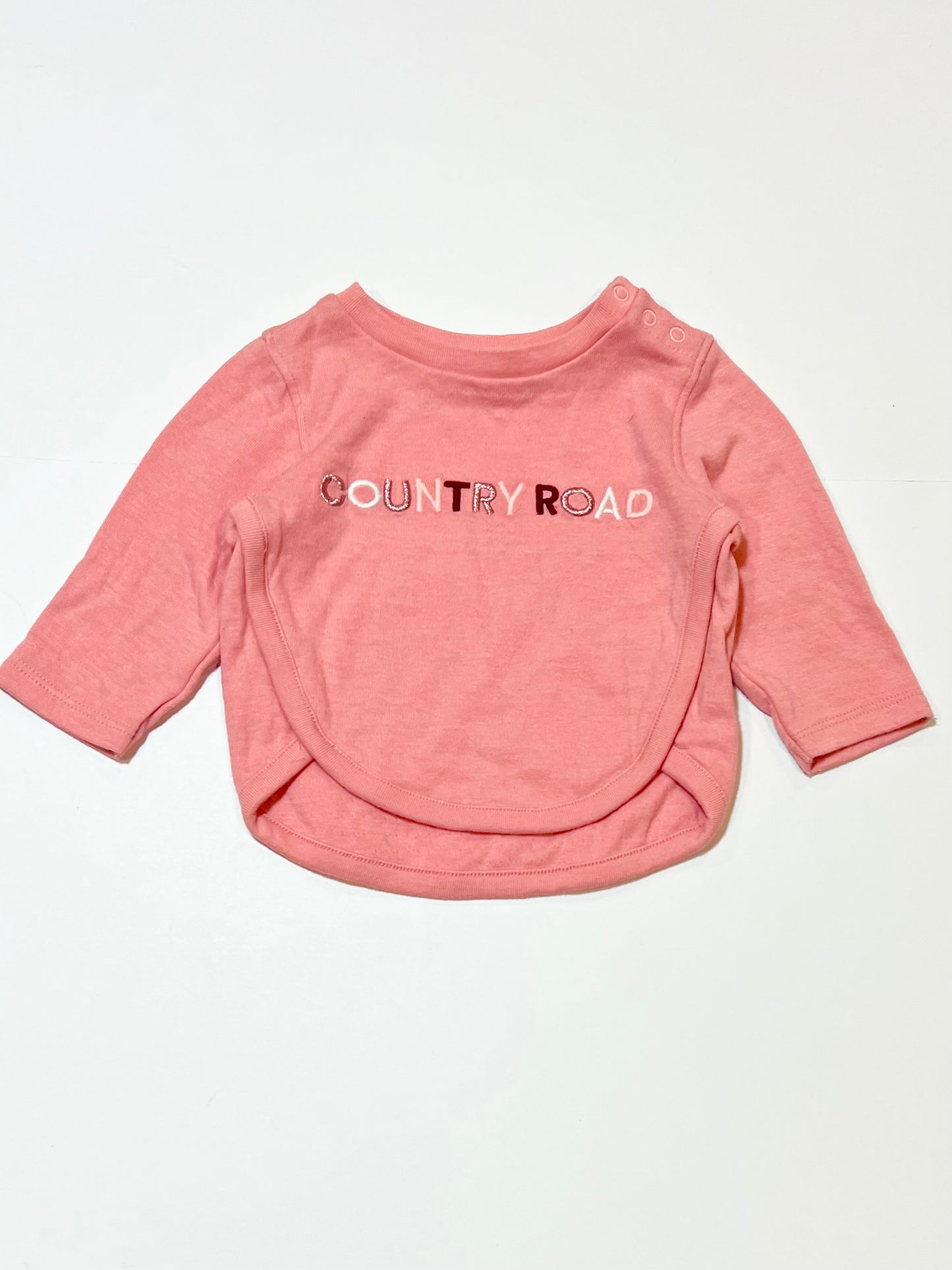 Pink heritage top - Size 000