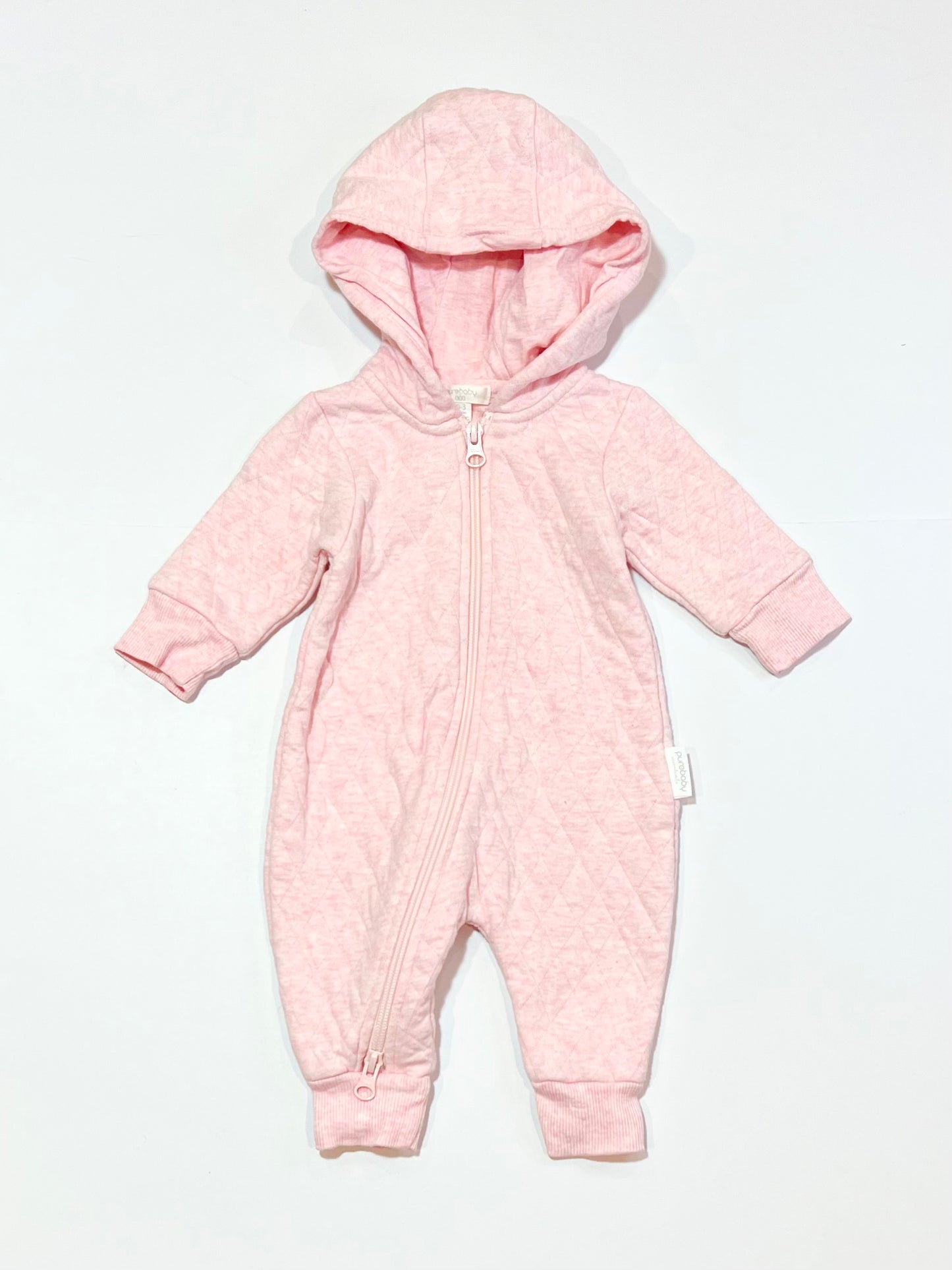 Quilted hooded coverall - Size 000