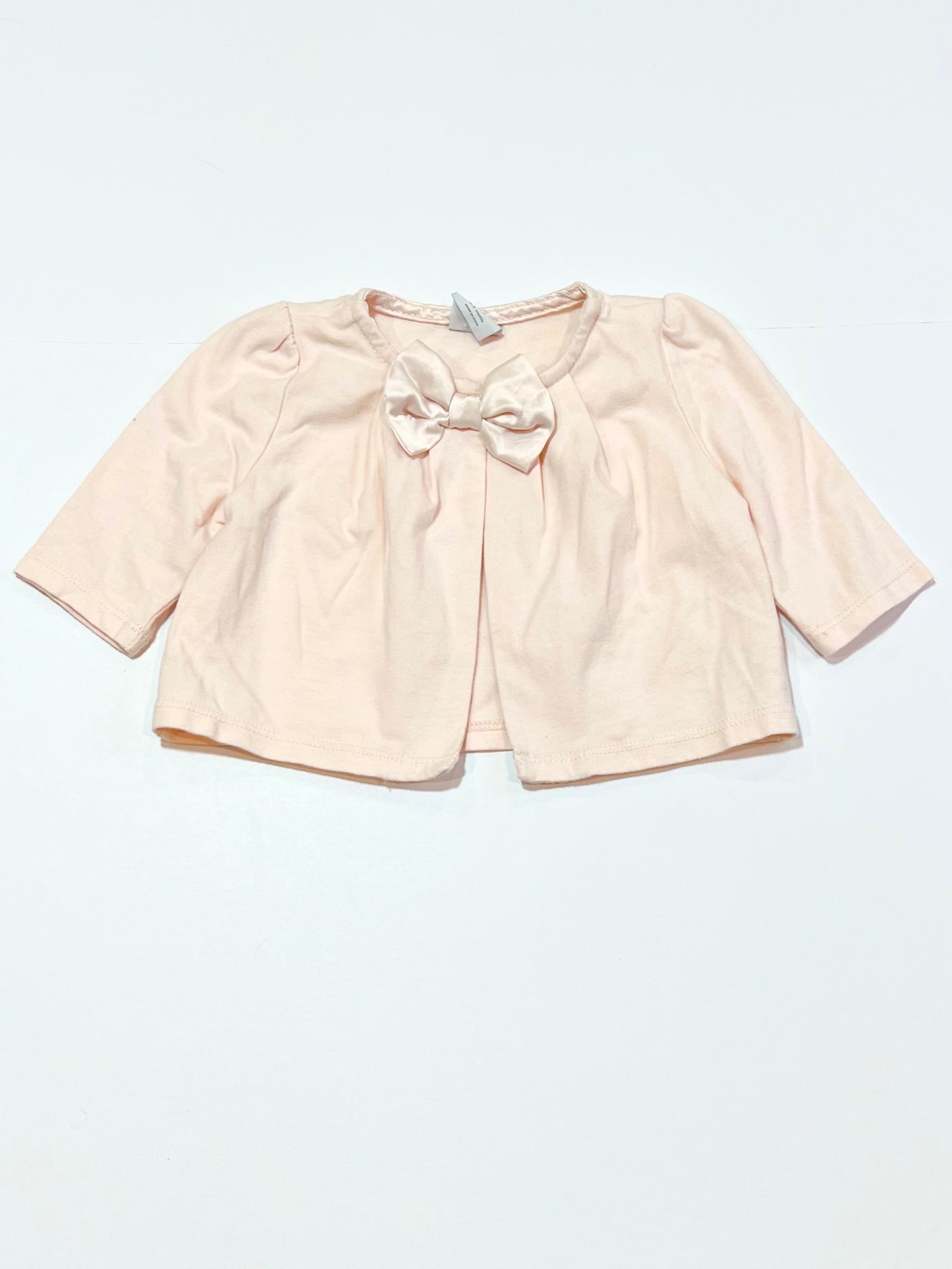 Pink jersey jacket - Size 000