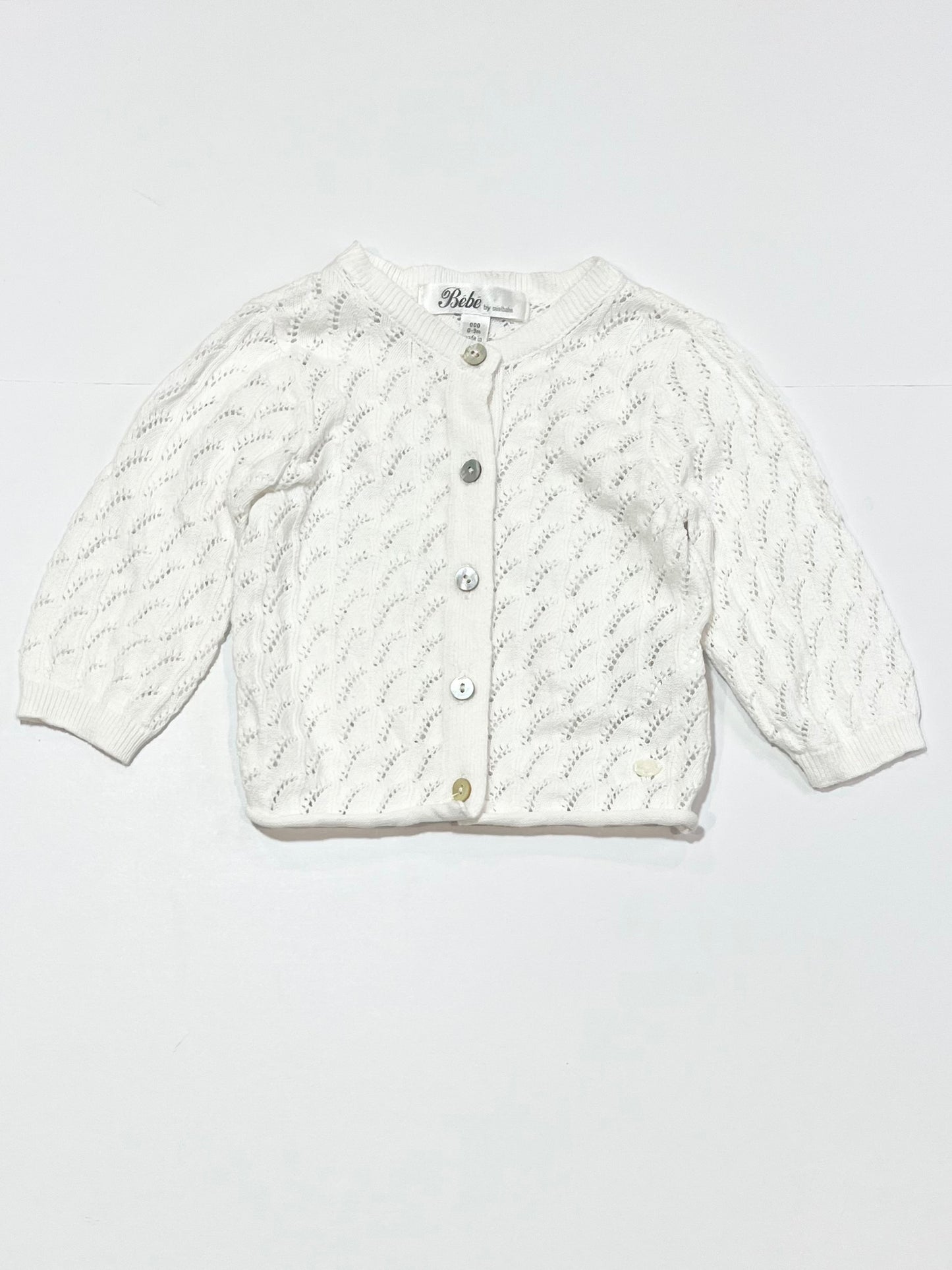 White cardigan - Size 000